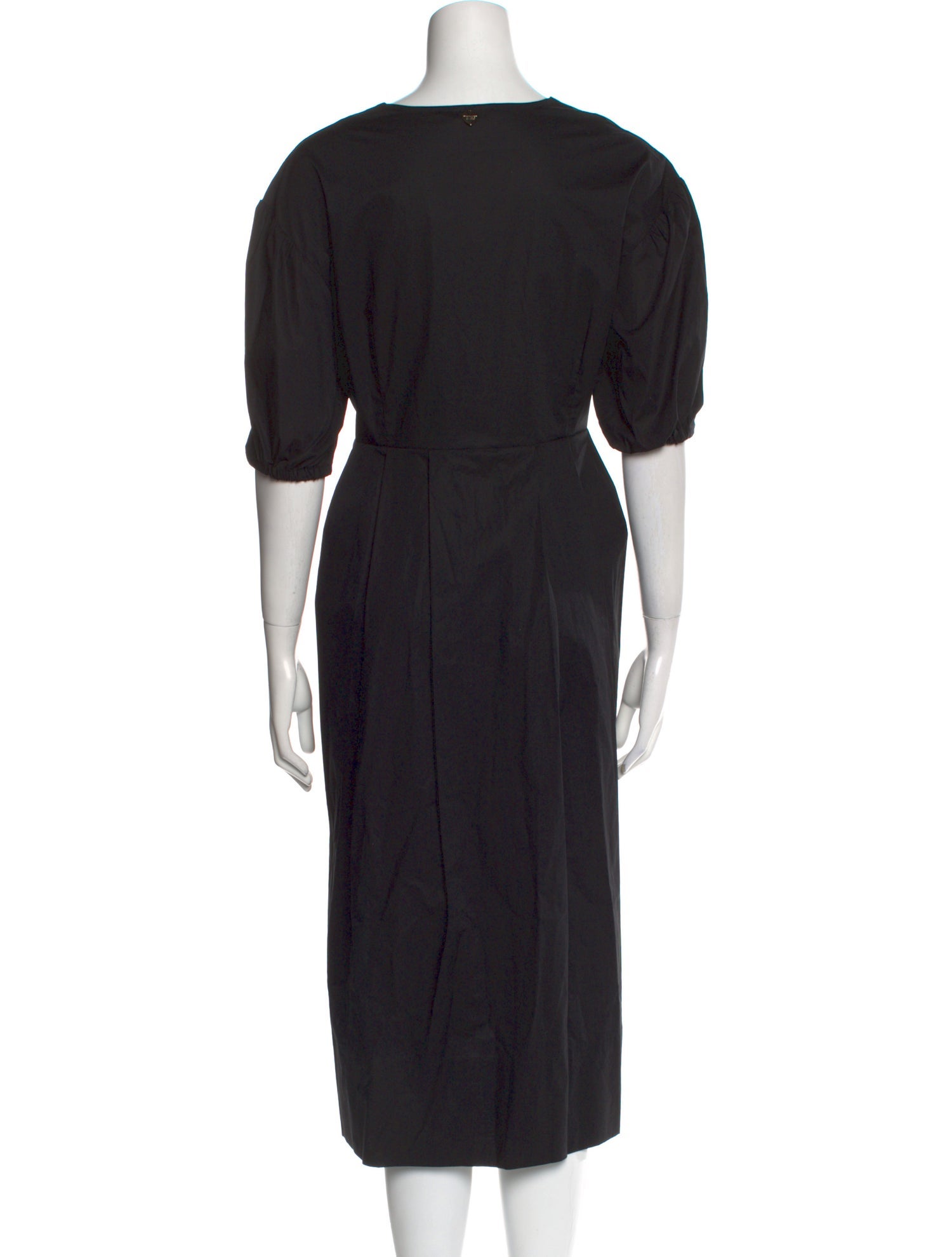 TWINSET V-Neck Midi Length Dress